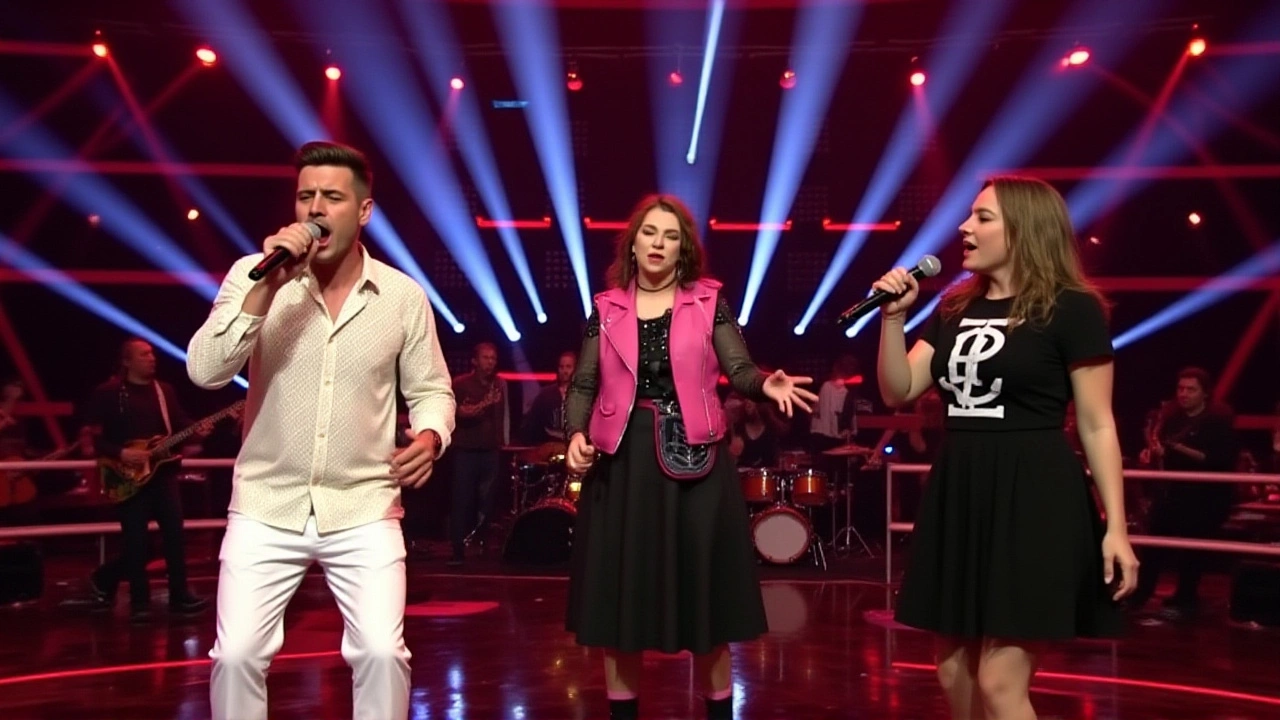 Ukrainisches Trio ELBA rockt The Voice of Germany – geht zu Rea Garvey