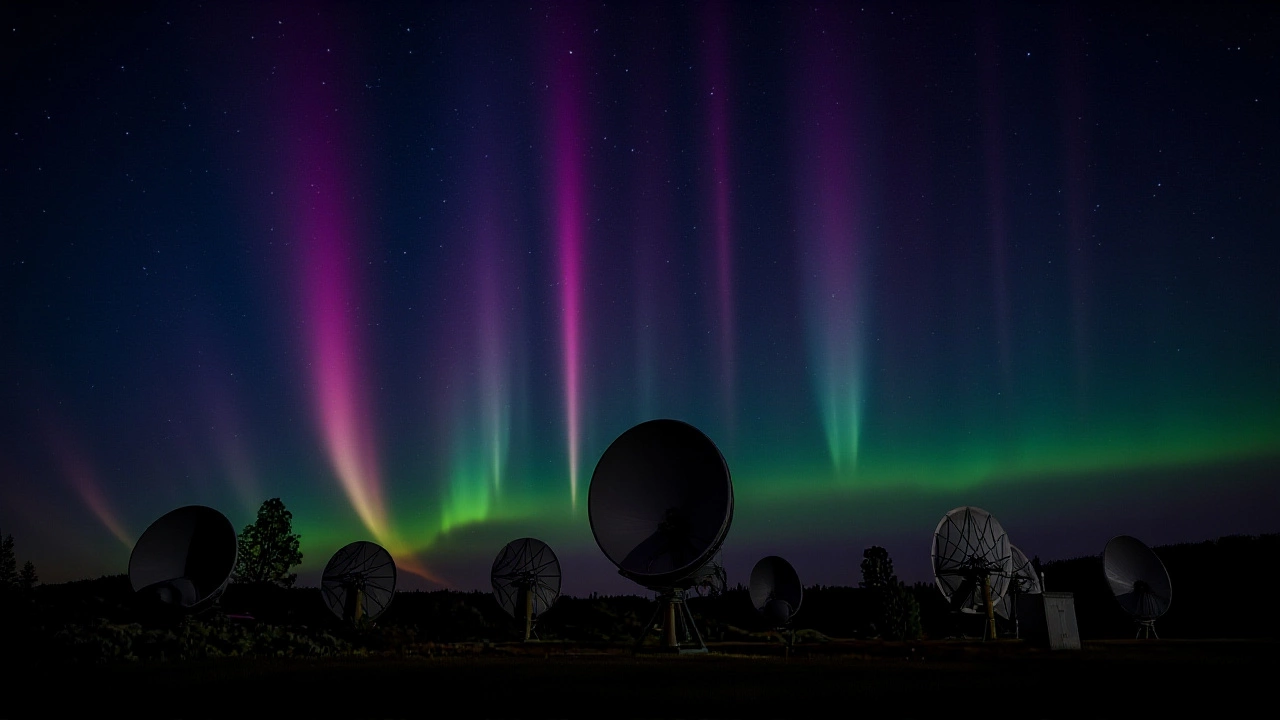 Polarlichter in Norddeutschland möglich: Sonnensturm bringt Nordlichter bis nach Flensburg